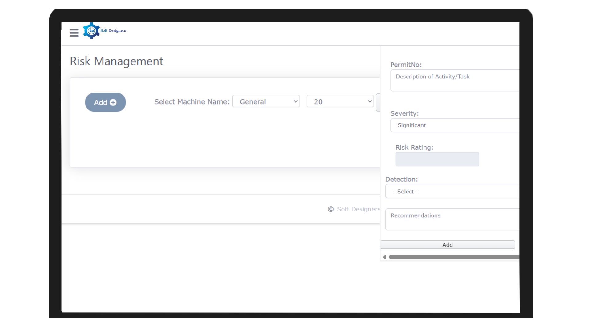 Risk Evaluation Table