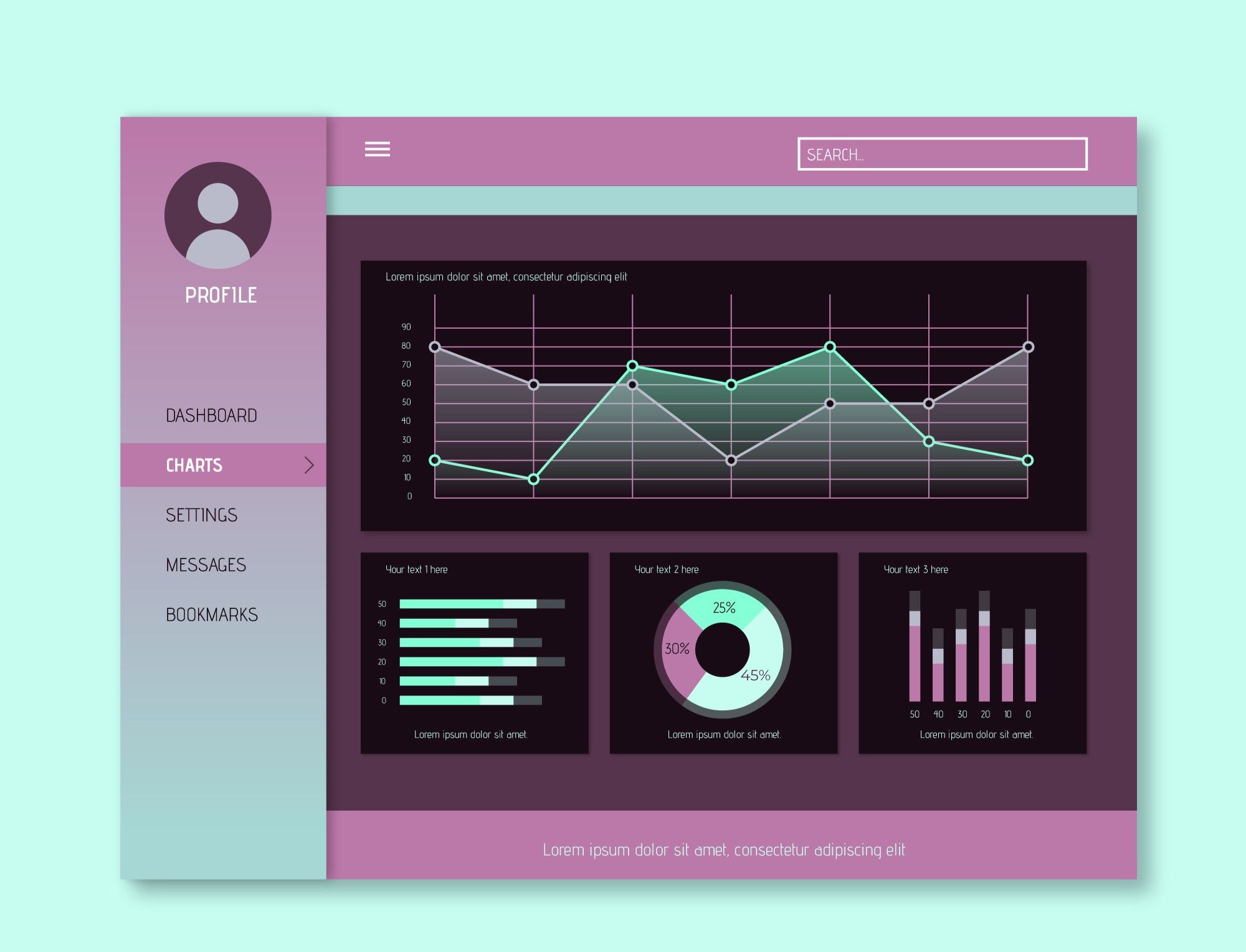 Digital safety dashboard on tablet