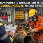 How Permit to Work Acts as a Control Measure, Not Just Approval