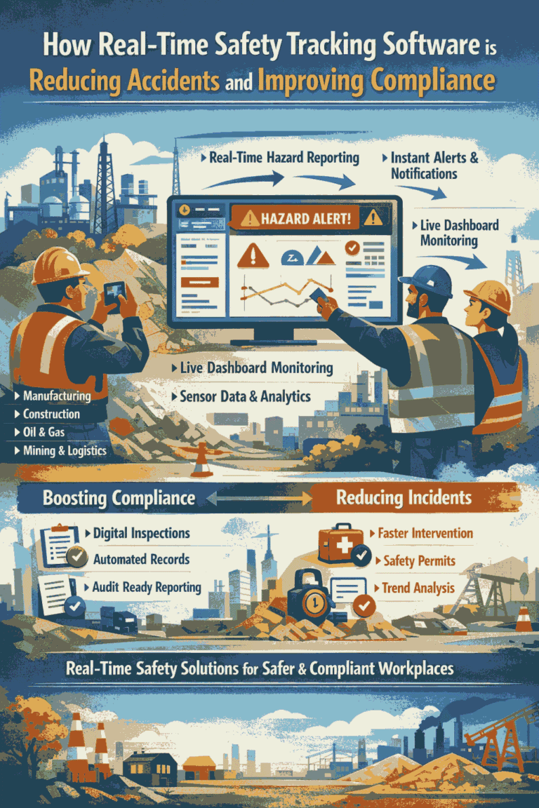 How Real-time Safety Tracking Software Is Reducing Accidents and Improving Compliance