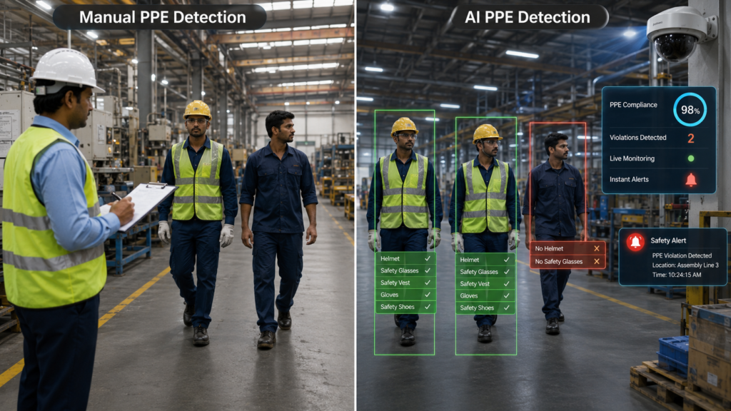 AI-Powered PPE Detection System