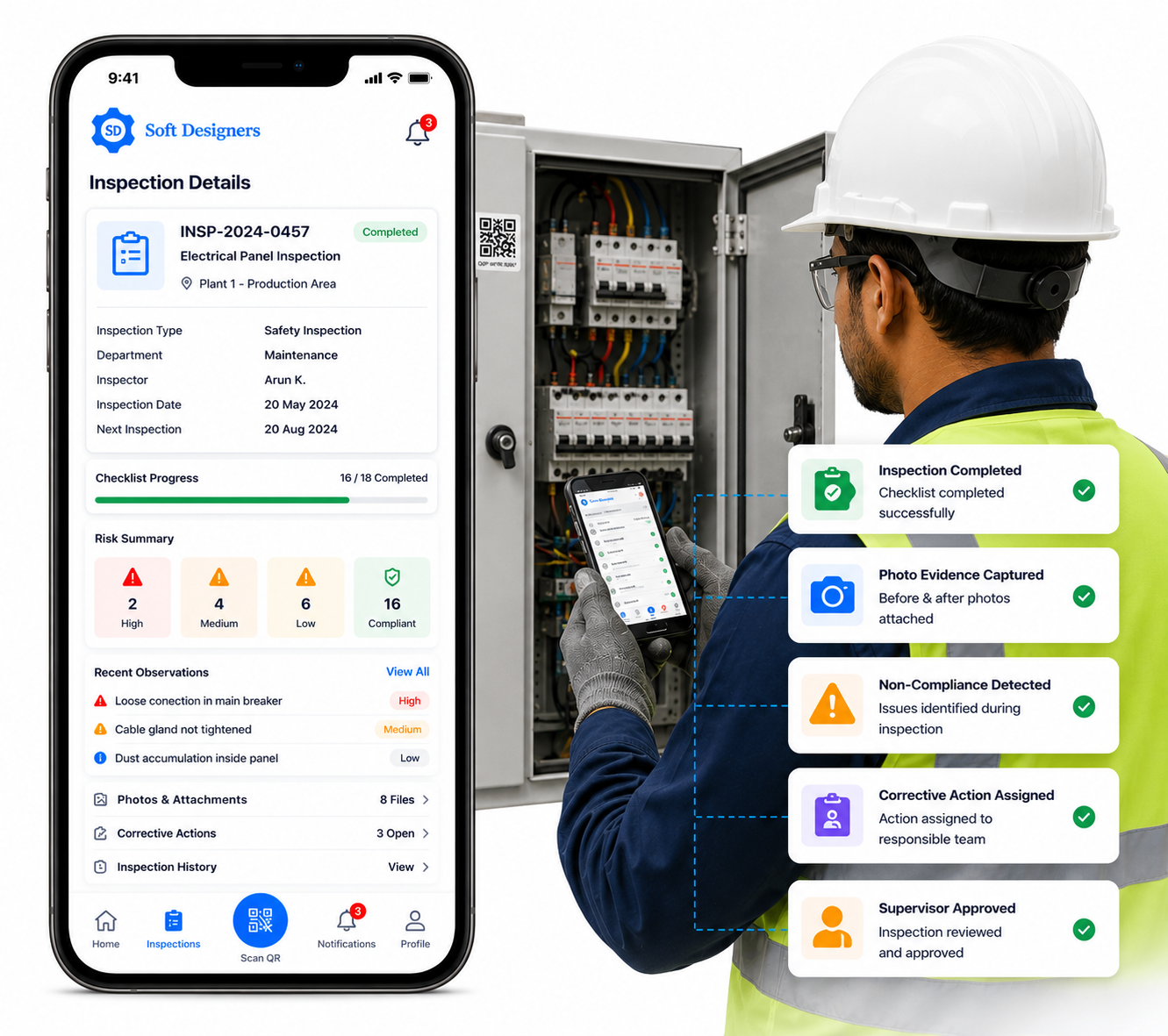 Inspection Management Software Mobile App