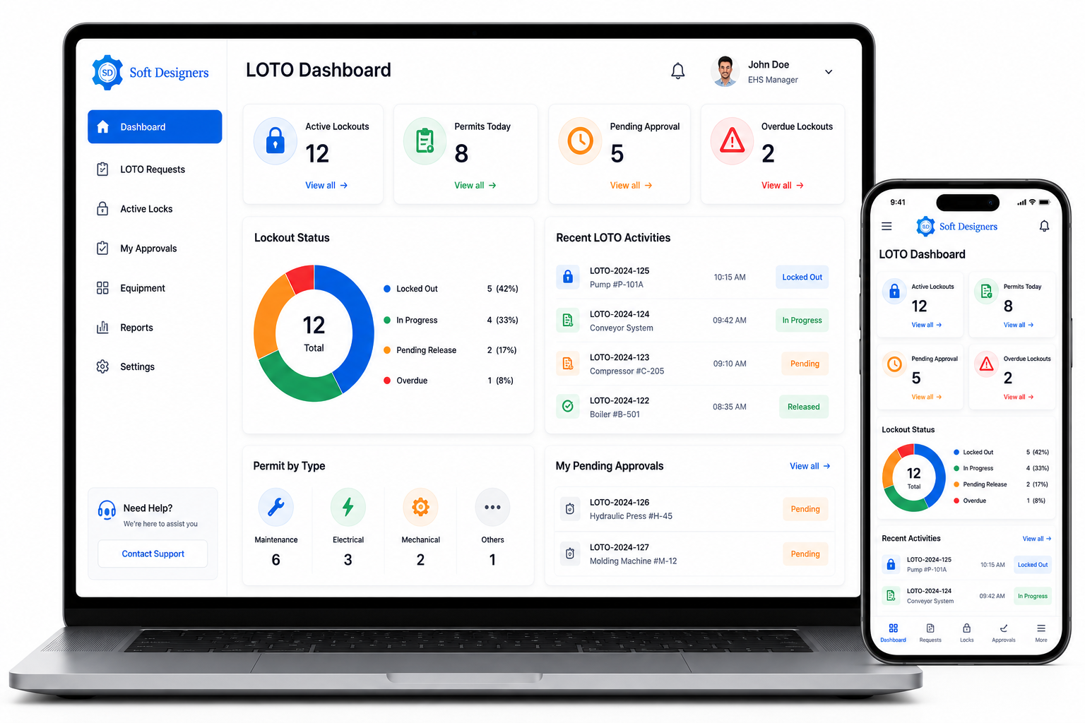 lockout Tagout Software Preview