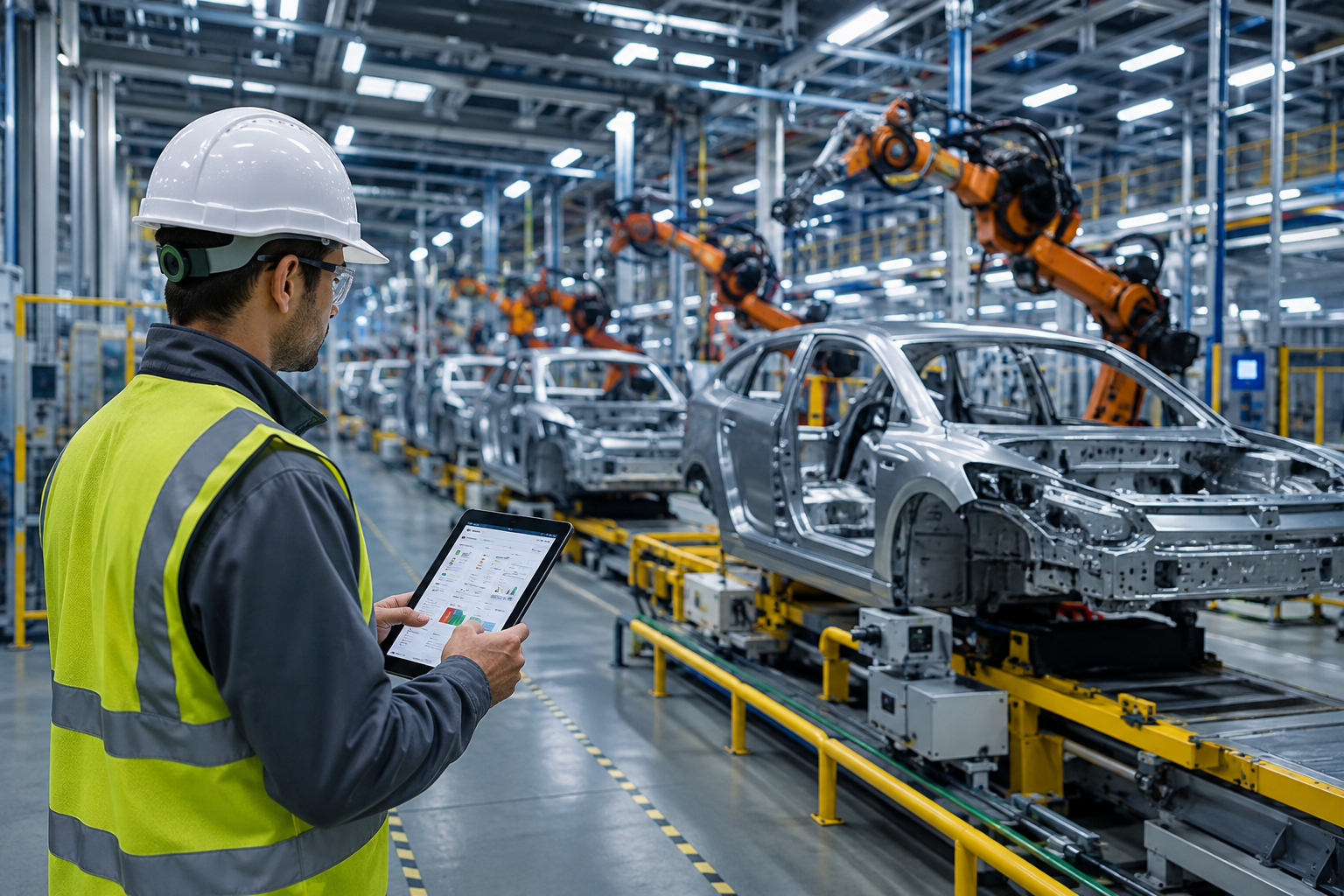 Automotive Industry EHS management in a vehicle manufacturing plant