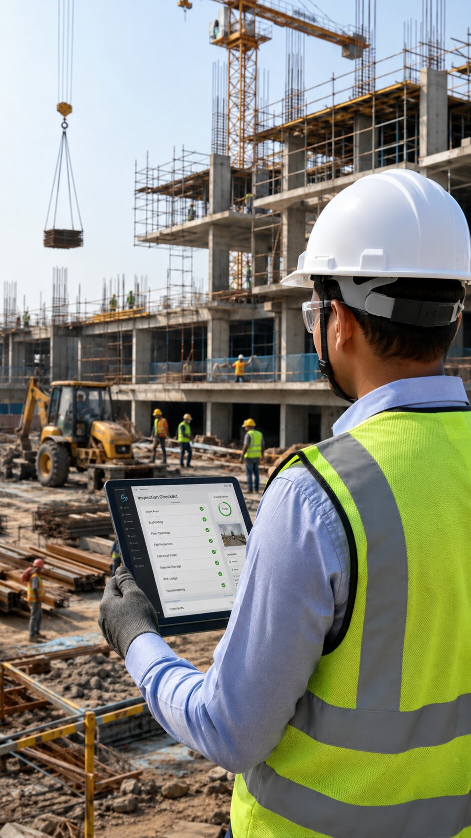 EHS software for construction benefits for site safety, risk control, and compliance