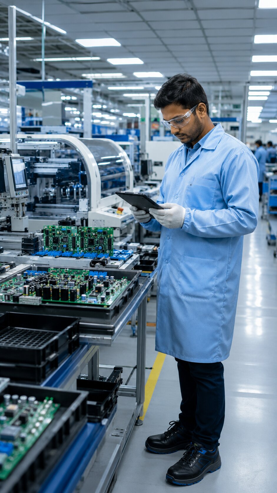 EHS software for electronics industry benefits for chemical, electrical, cleanroom, and equipment safety
