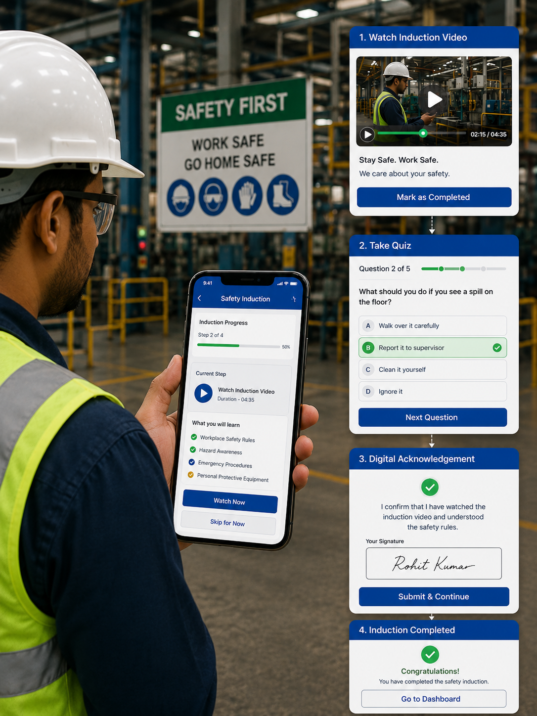 Safety Induction Software 