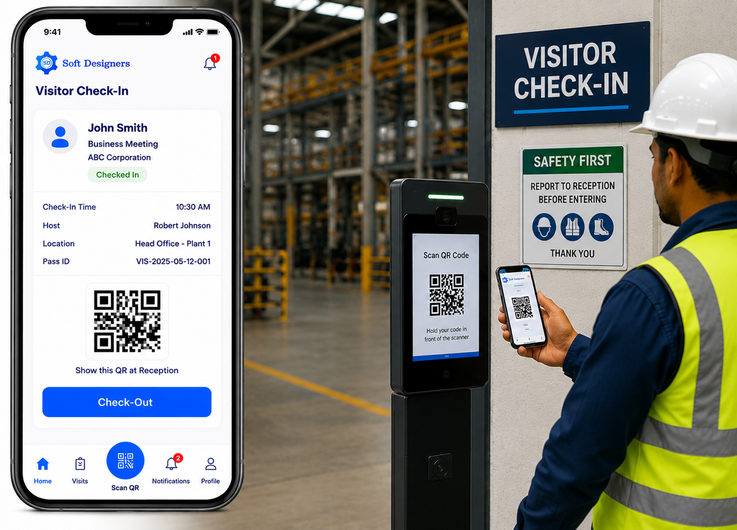 Visitor Management Software Mobile App
