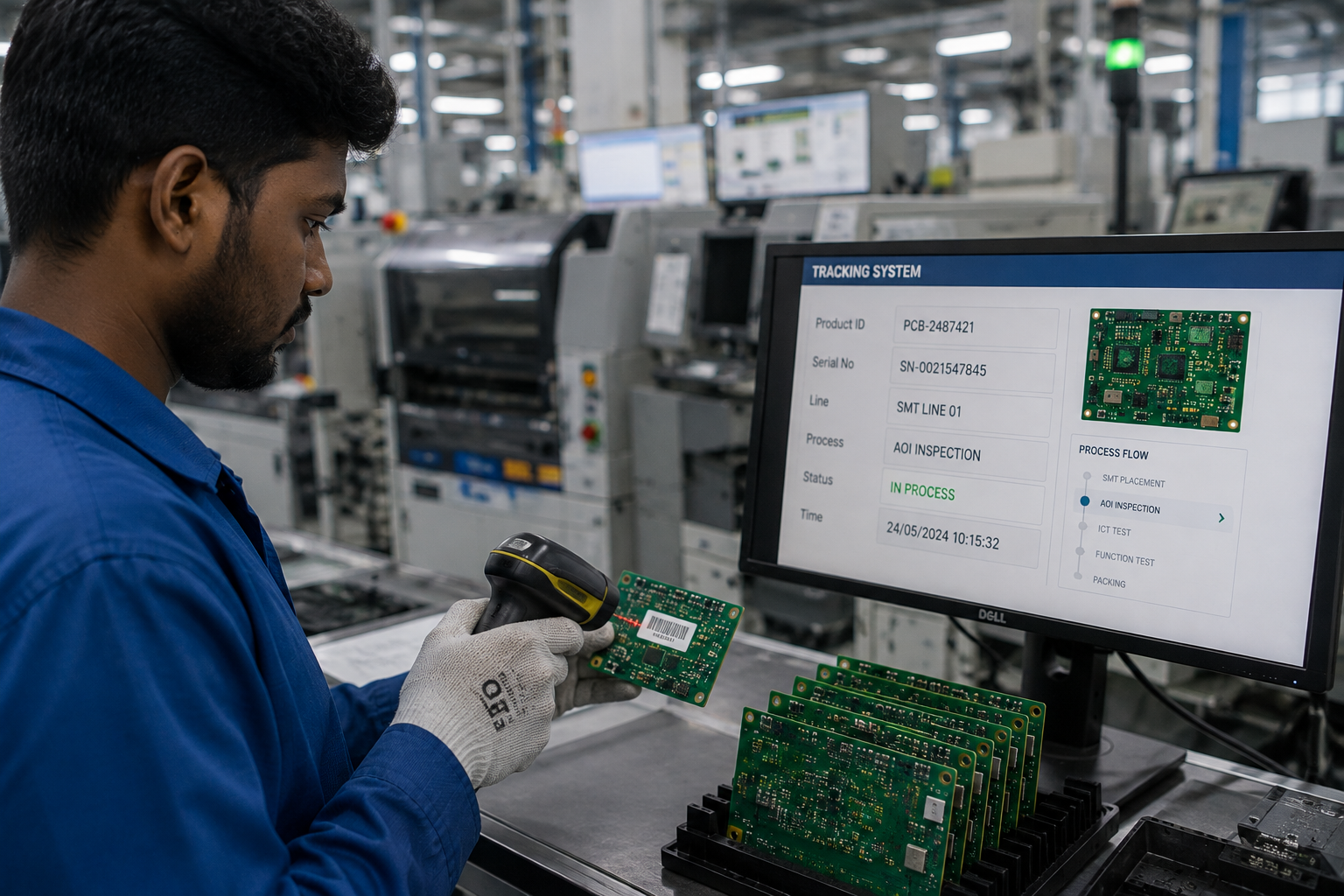 Electronics Industry Industry 4.0 manufacturing