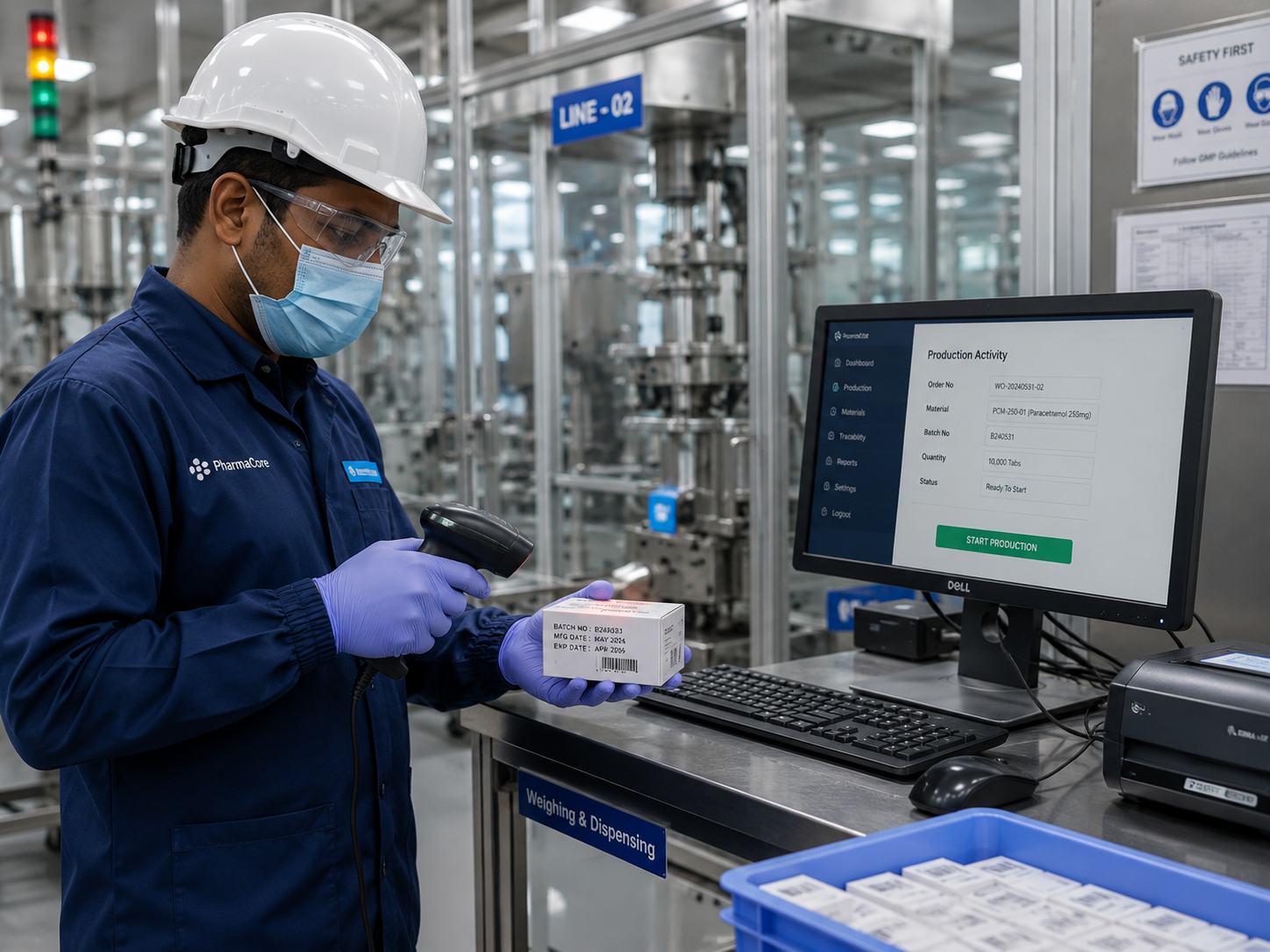 Industry 4.0 technology in pharmaceutical industry