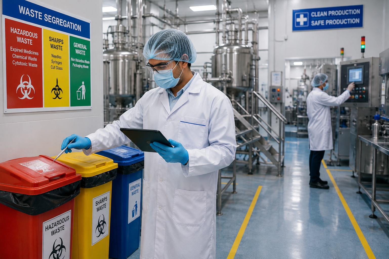 EHS management in pharmaceutical industry