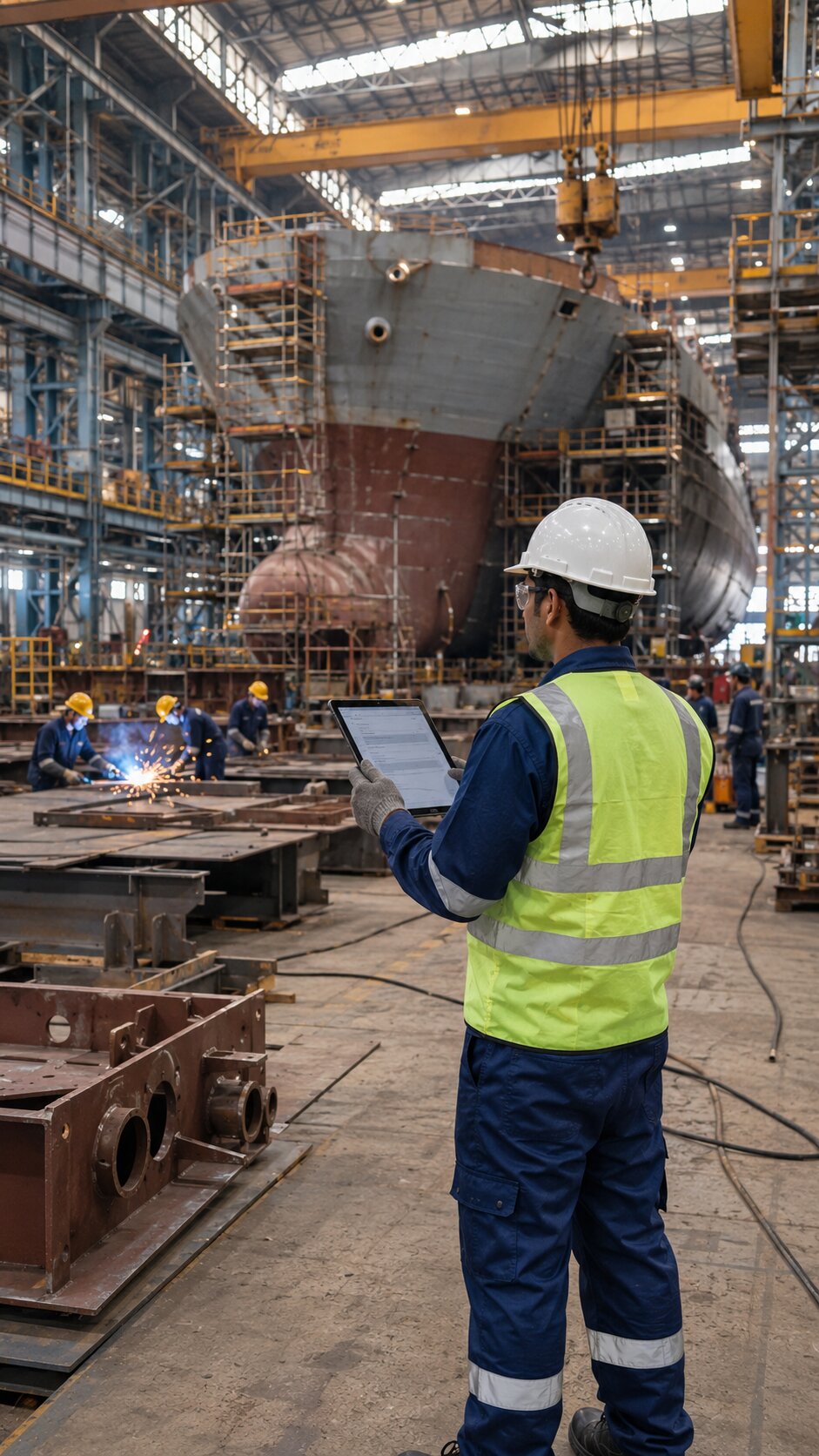Safety management software for shipbuilding benefits across vessel construction and high-risk work