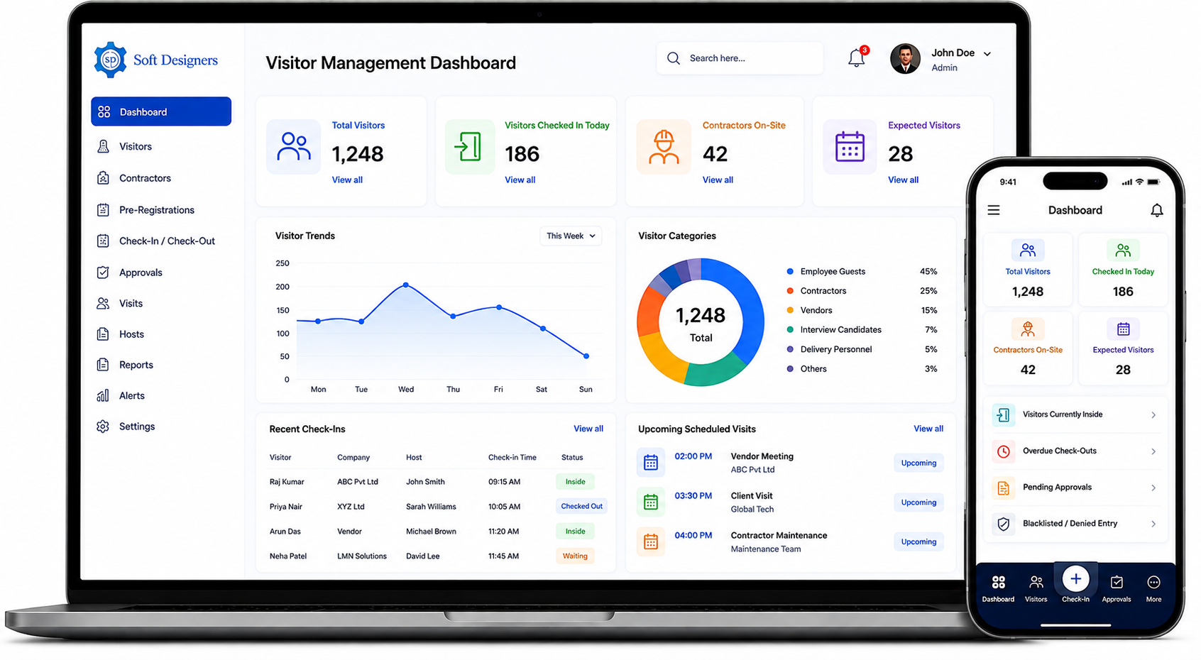 Visitor Management Software Preview