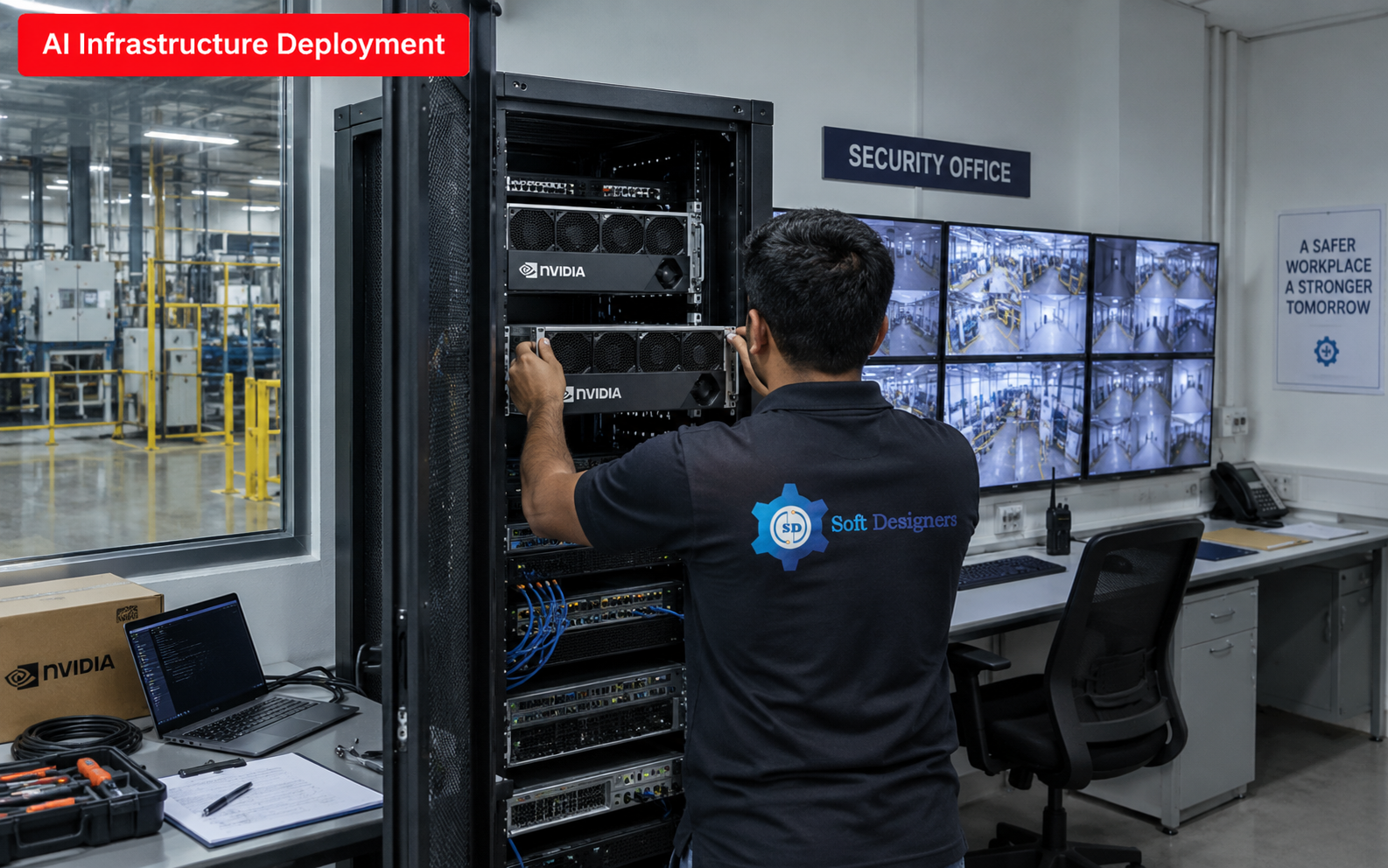 AI processing infrastructure deployed for safety monitoring