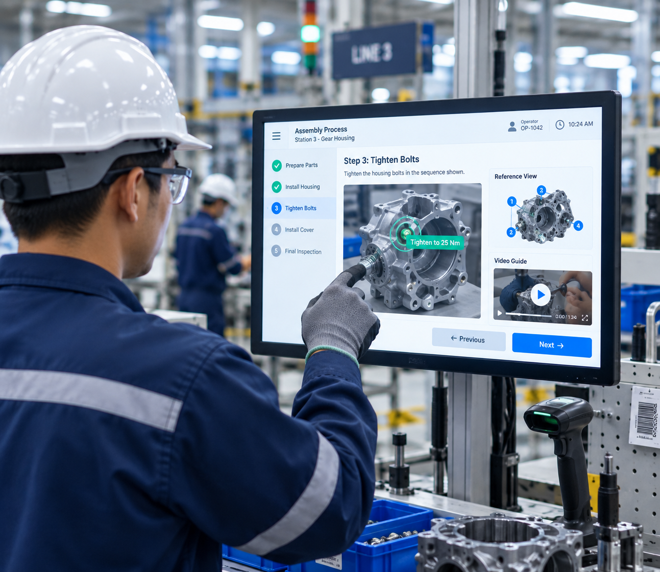 Digital Work Instructions in Manufacturing