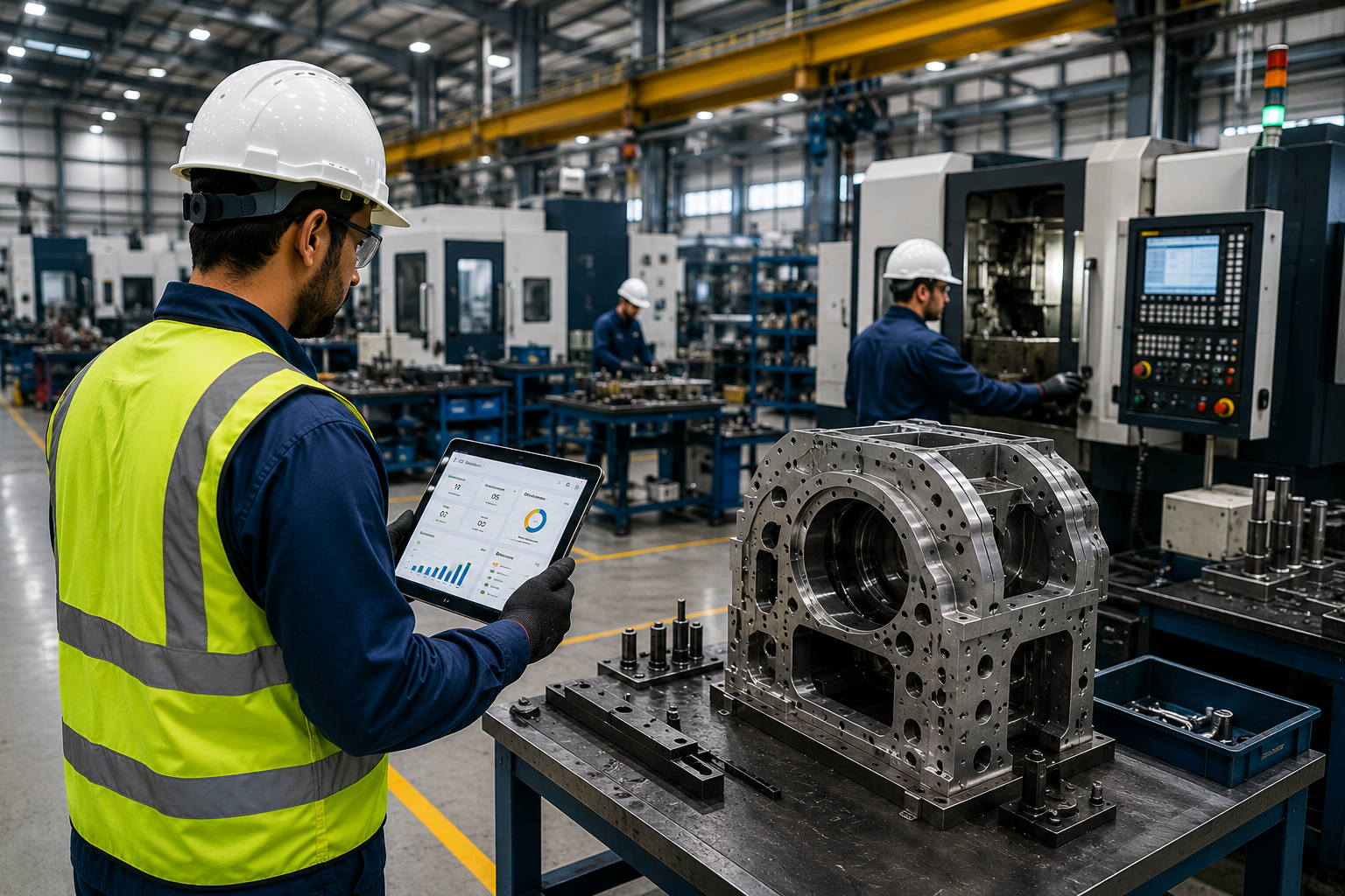 Industrial Machinery Industry EHS safety management and workplace inspection
