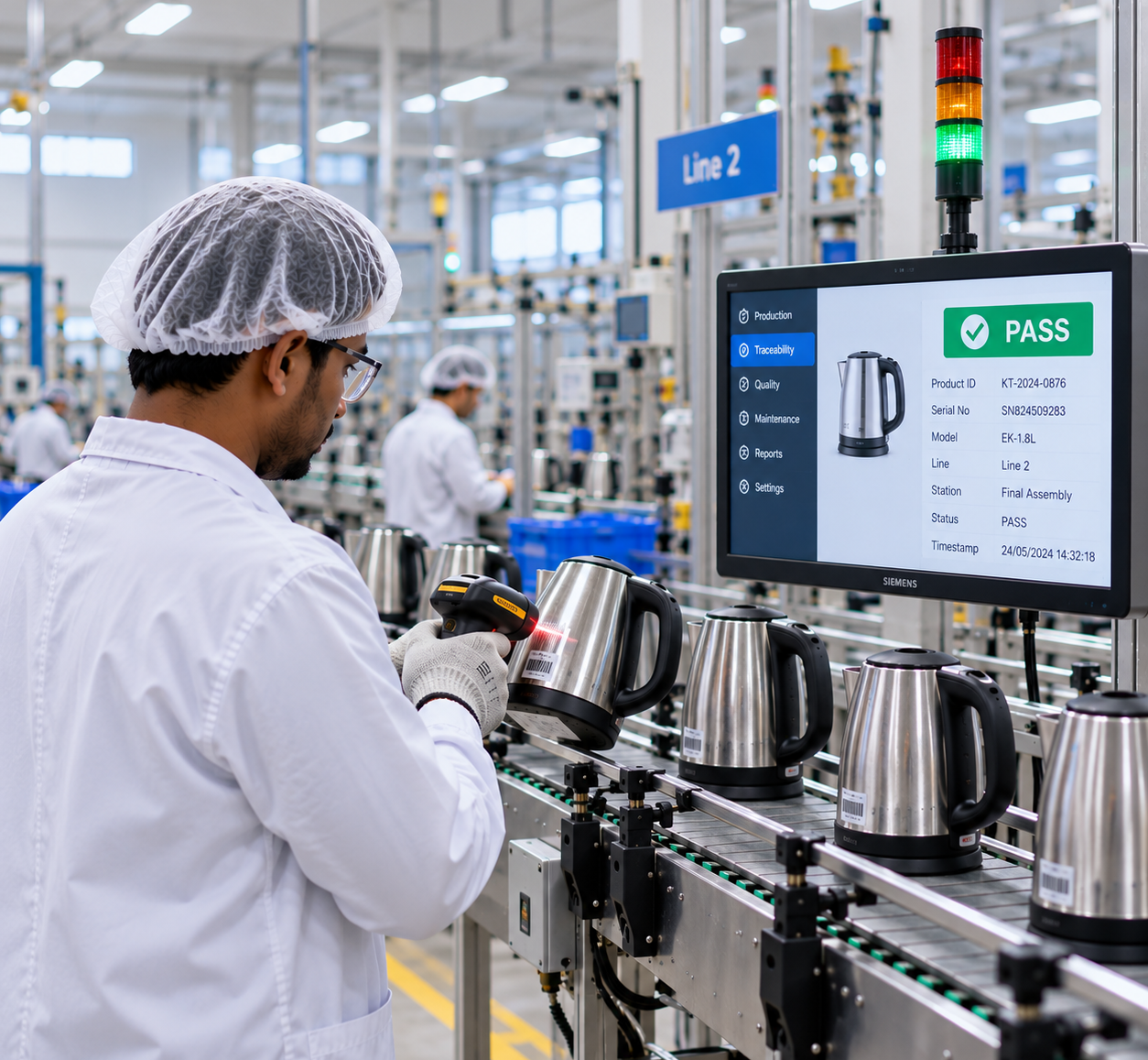Industry 4.0 solutions for Consumer Goods Industry manufacturing