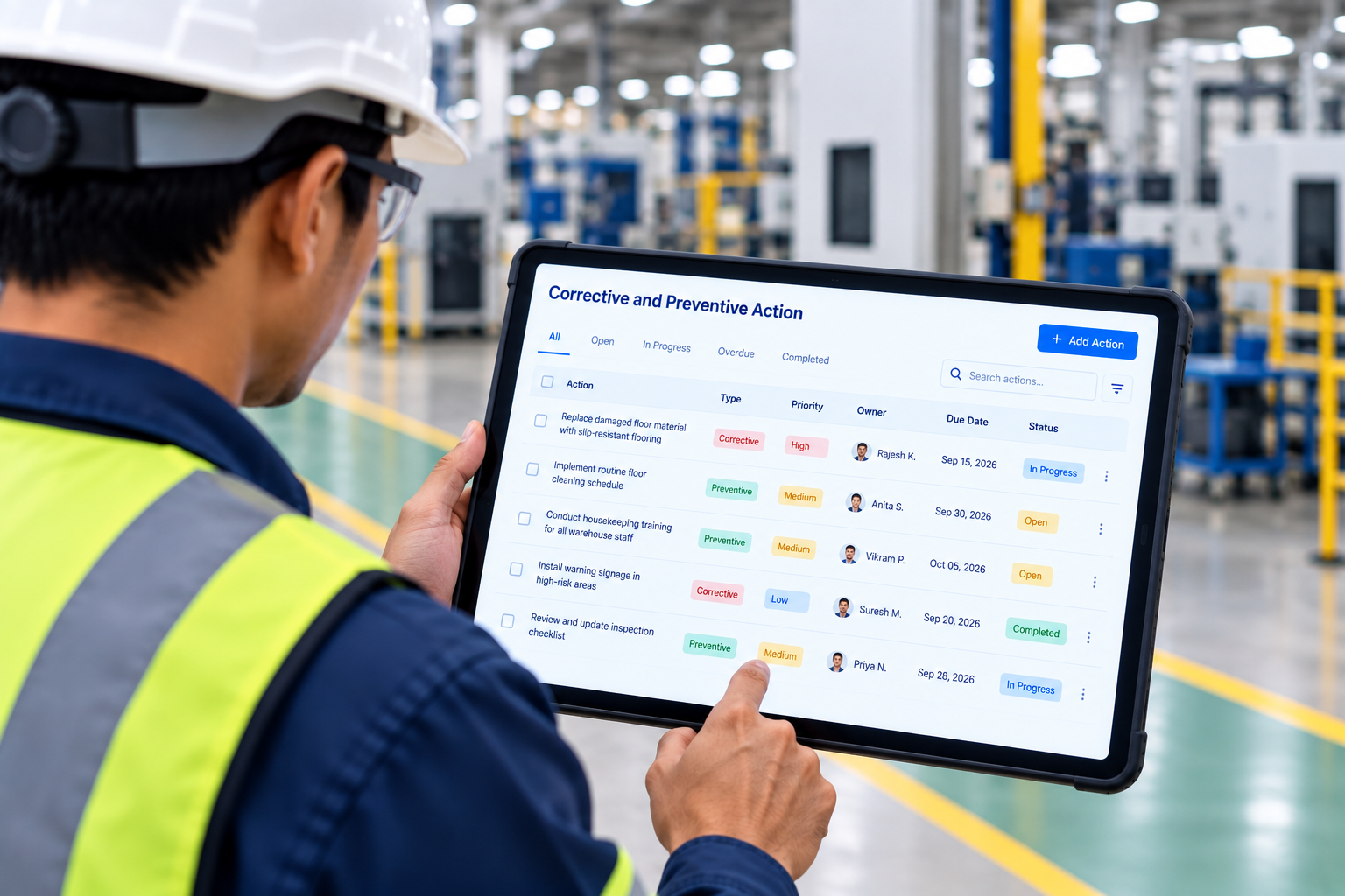 Incident Management Software – Corrective and Preventive Actions