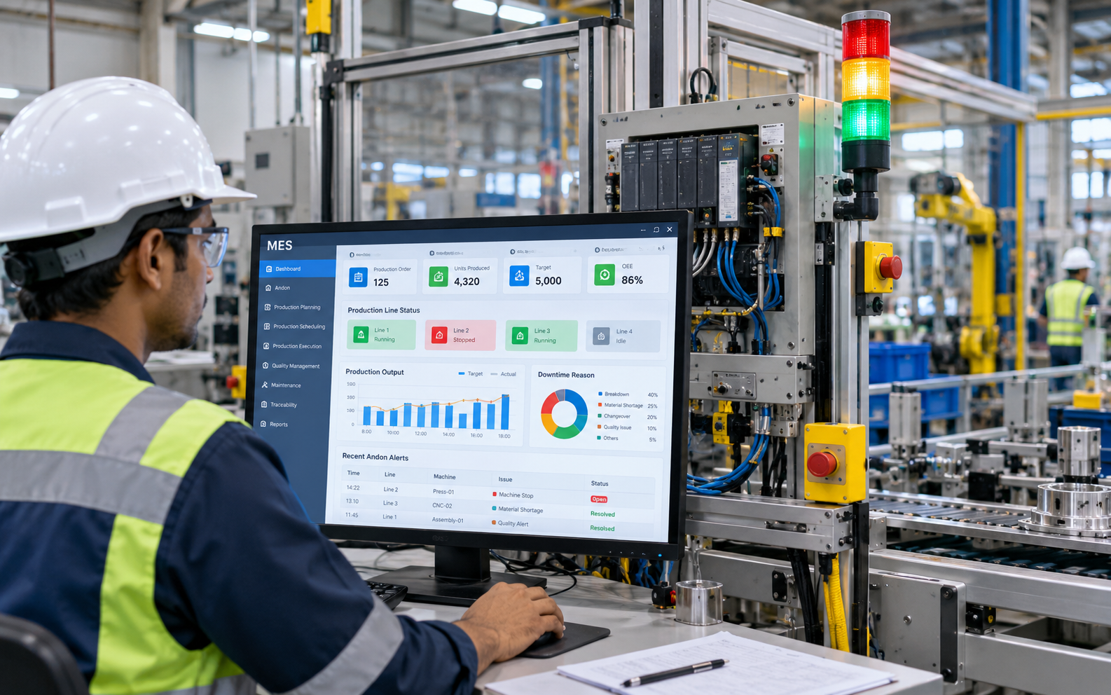 Manufacturing Execution System visual