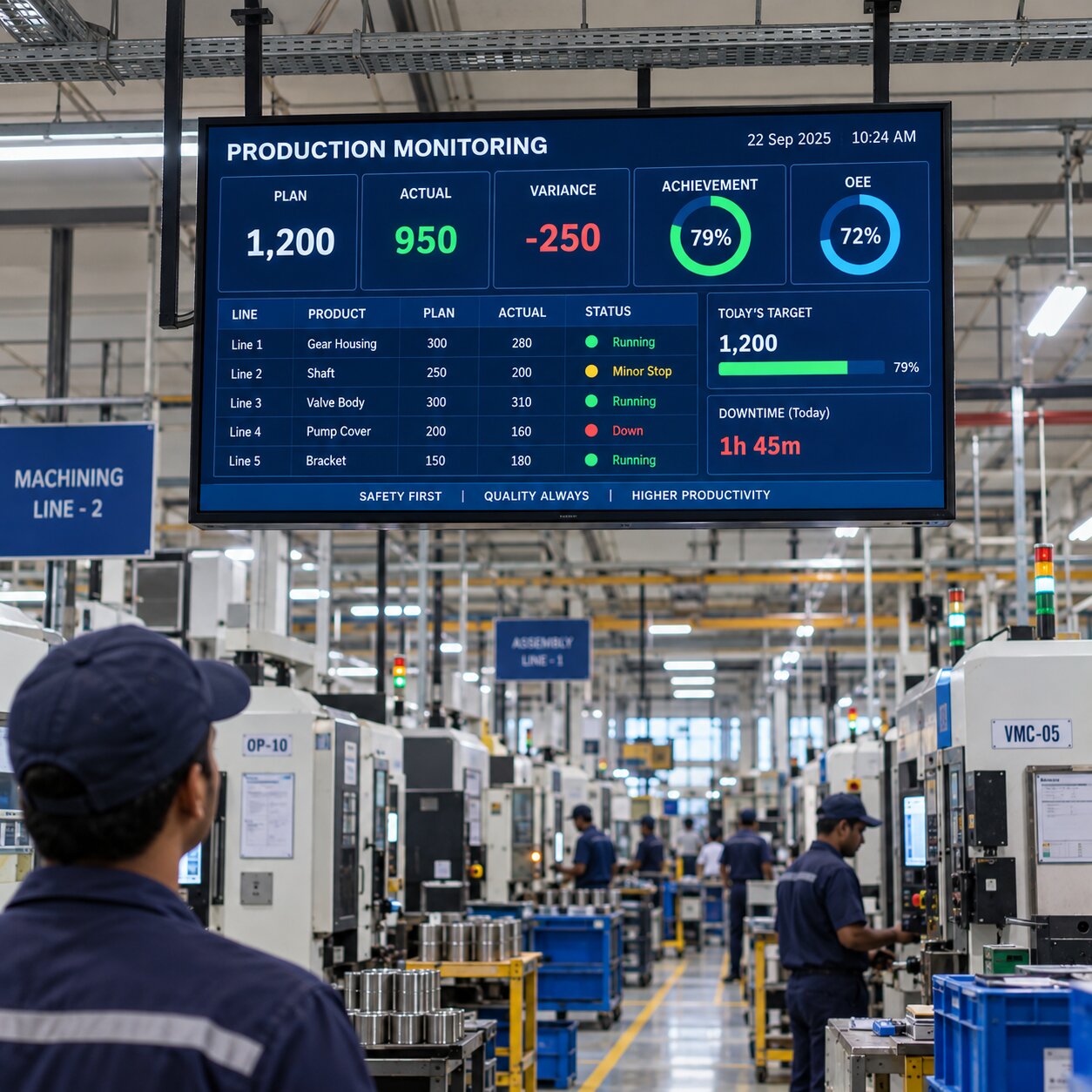 Production Monitoring Integration