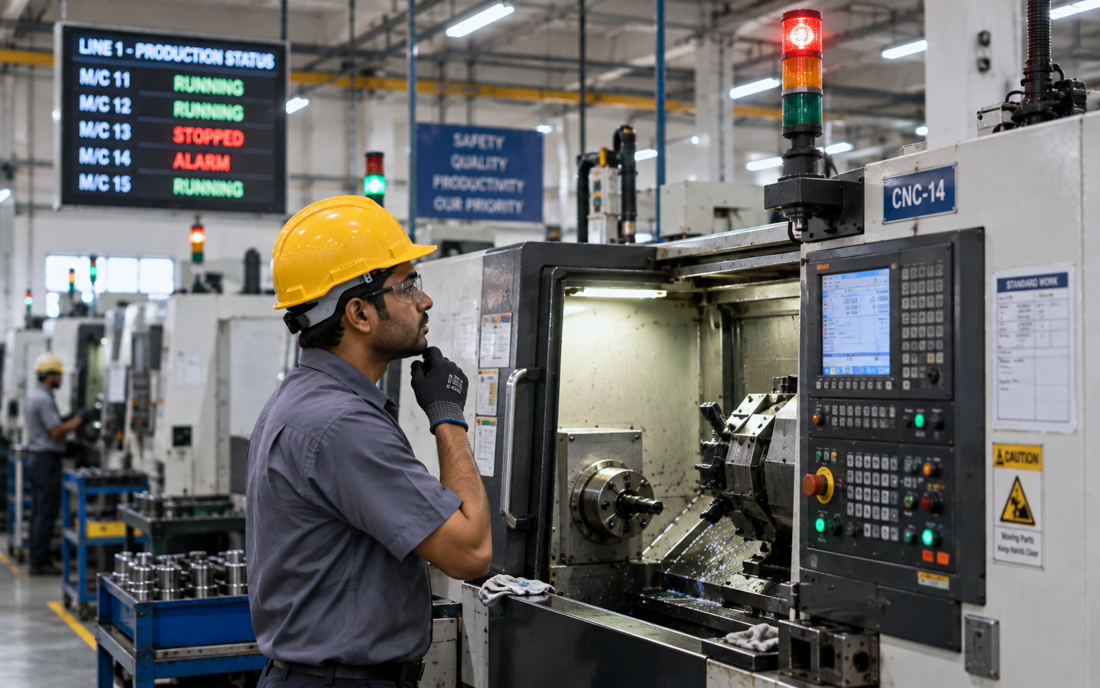 Quality maintenance for reliable production and error prevention