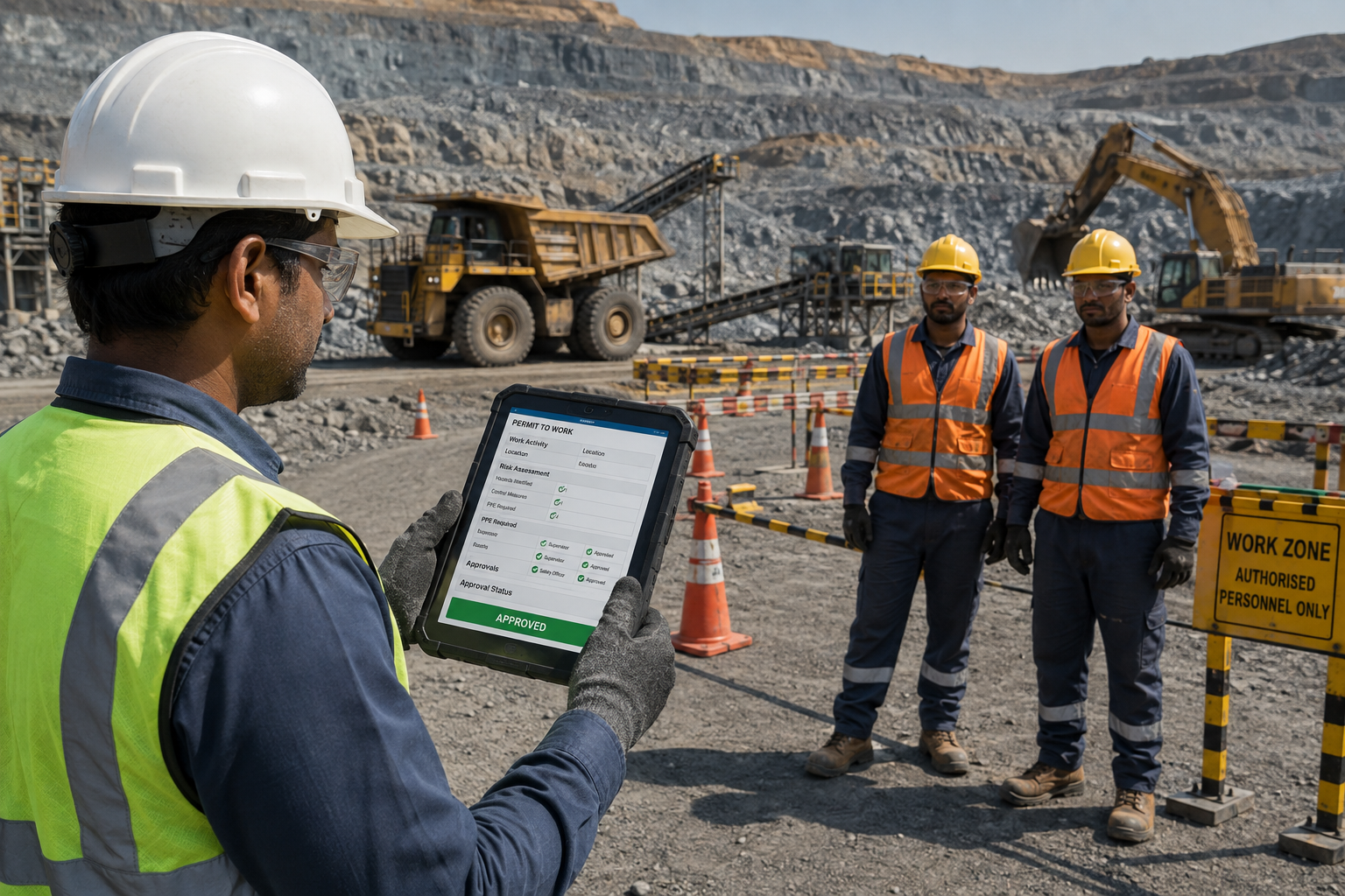 Mining Industry EHS safety management and hazard control