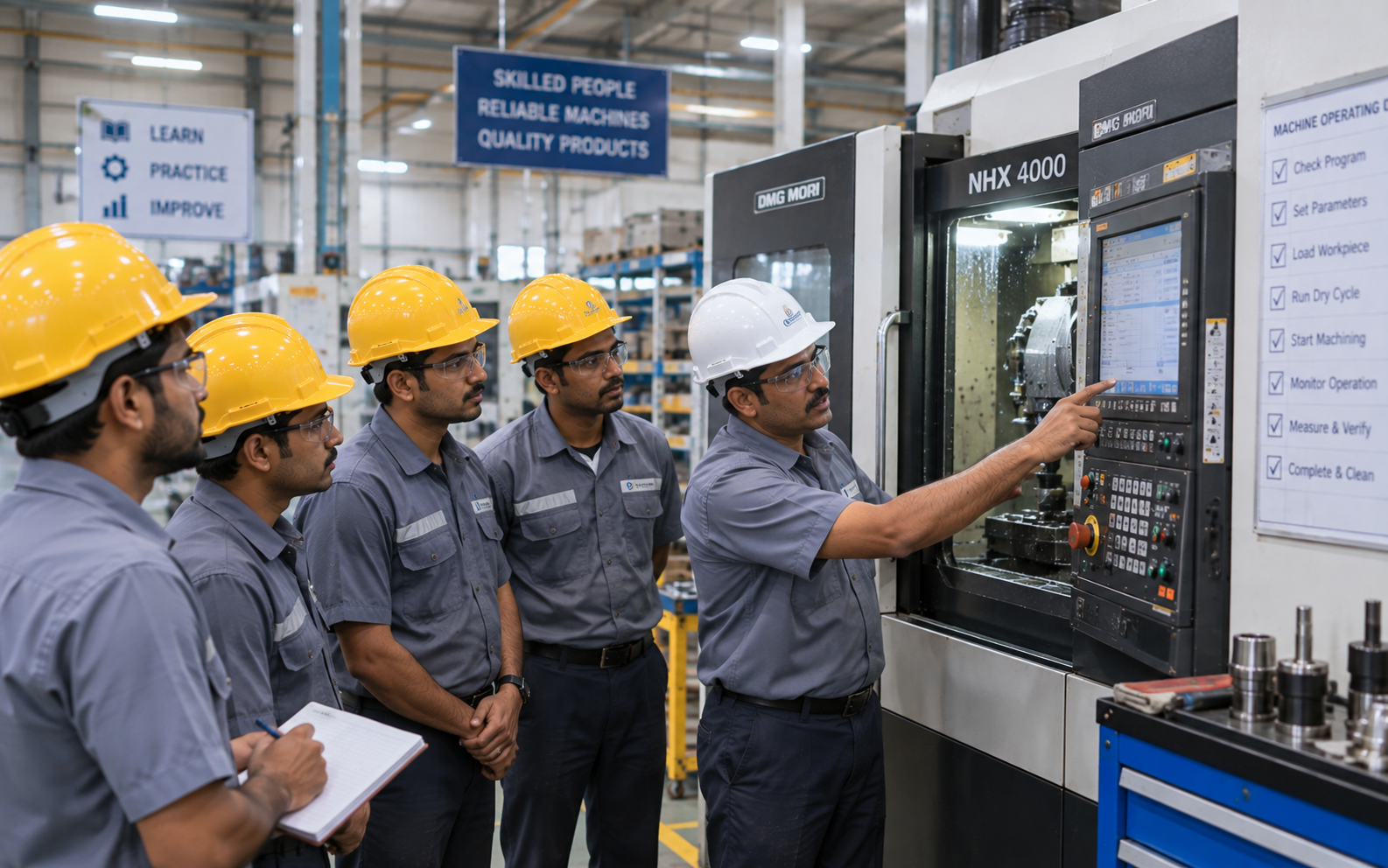 Training and education for TPM maintenance teams