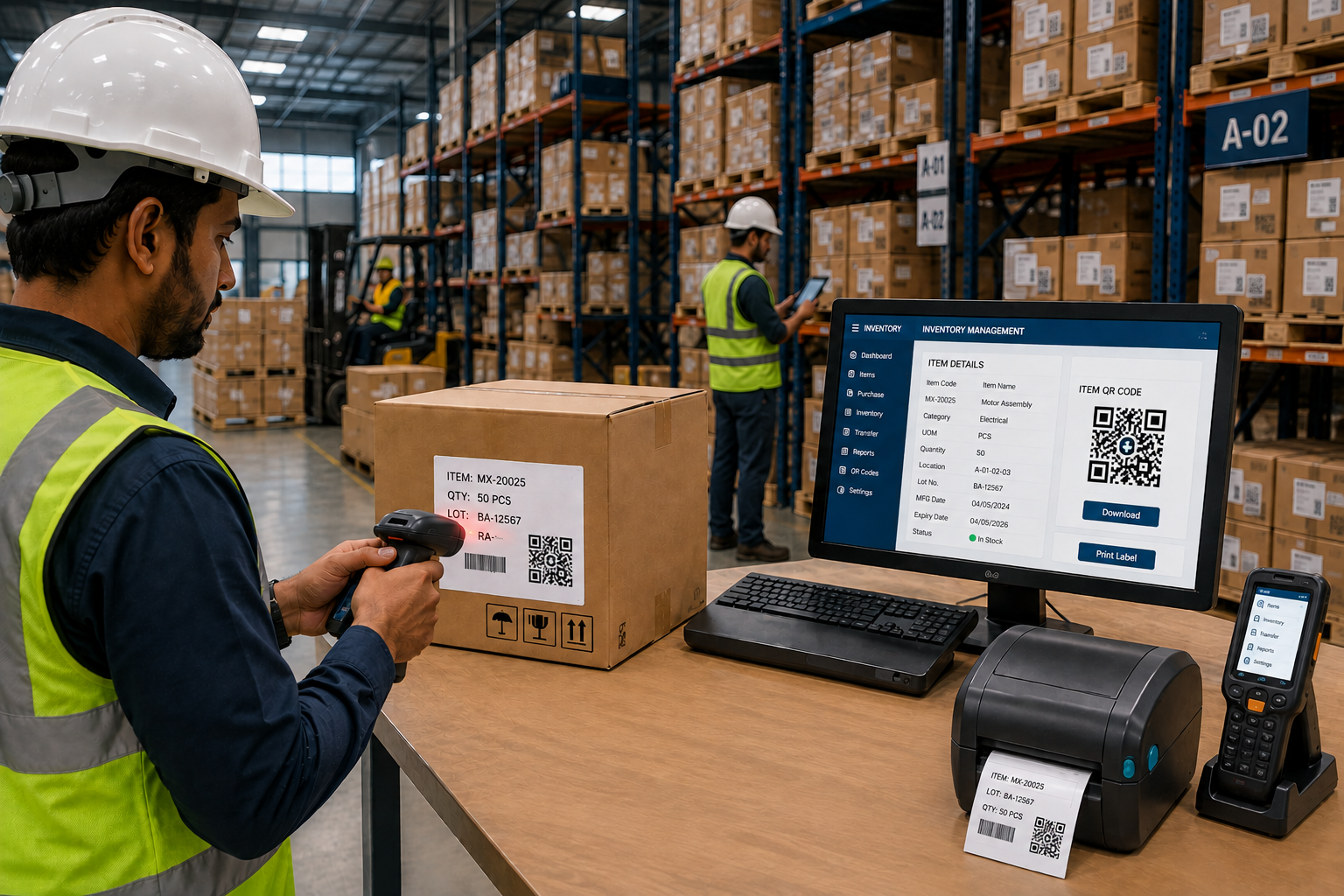 Warehouse and Logistics Industry Connected Operations and Industry 4.0
