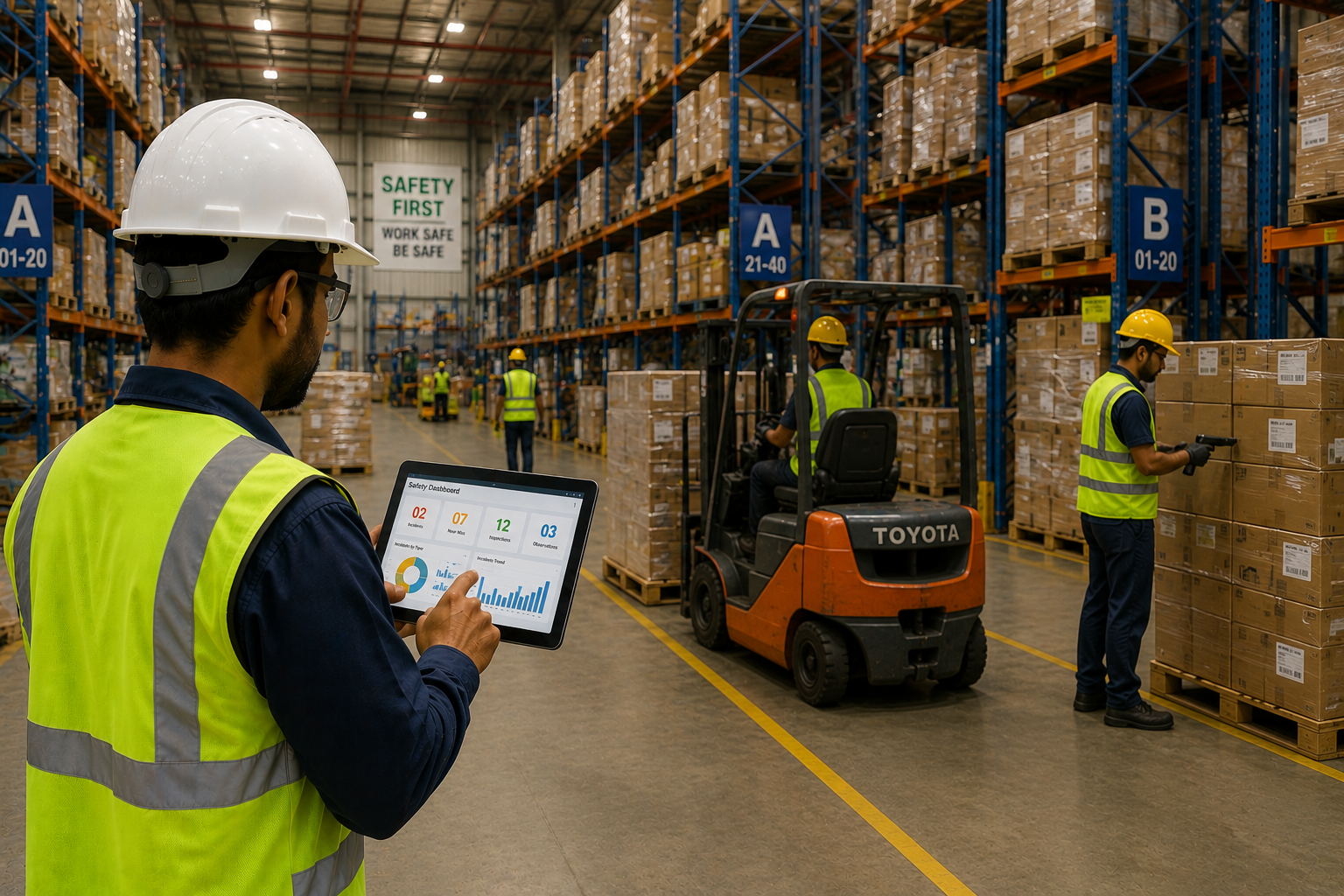 Warehouse and Logistics Industry EHS Management and Workplace Safety