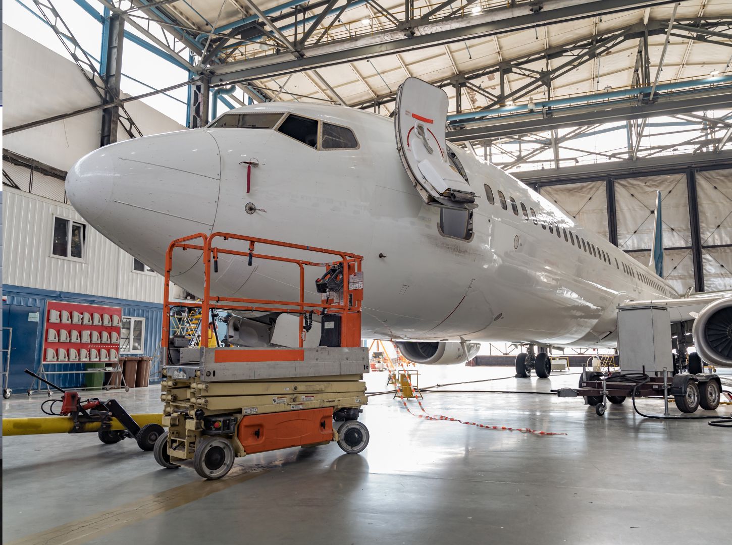 Aerospace Industry manufacturing facility with EHS and AI-powered safety solutions