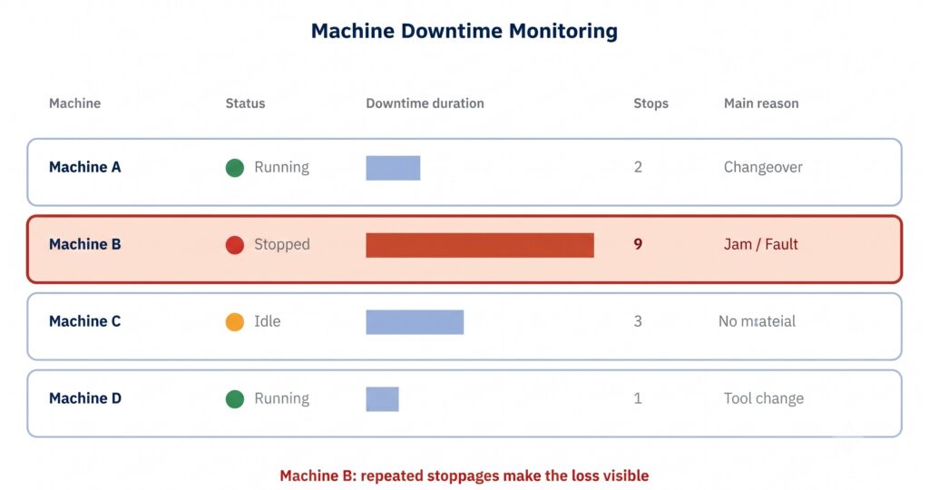 Machine Downtime Monitoring