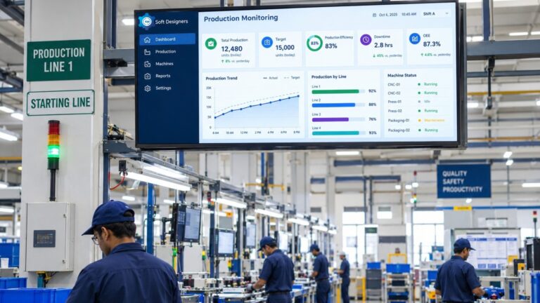What Problems Can Production Monitoring Software Solve on the Shop Floor?