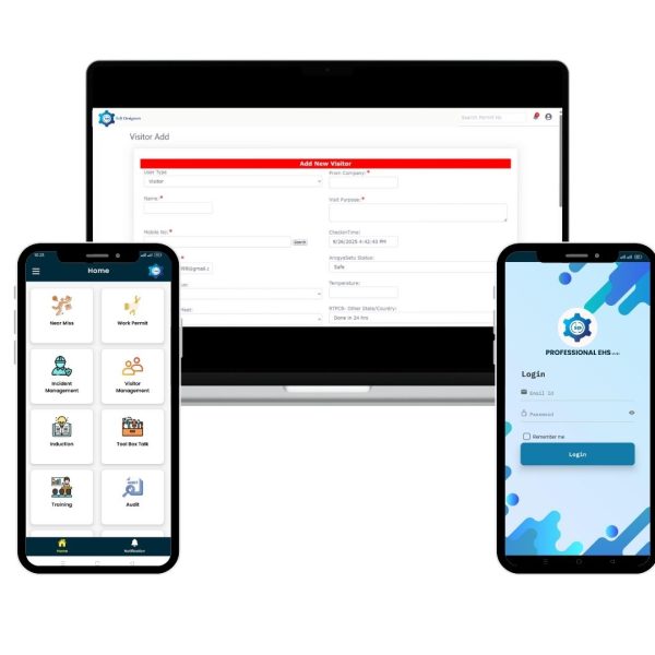 Visitor management dashboard